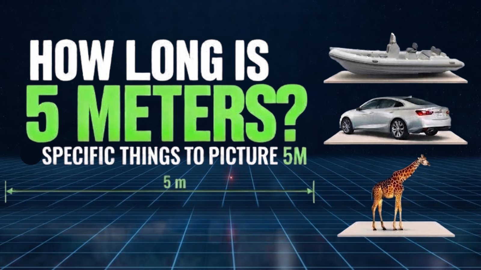 how long is 5 meters