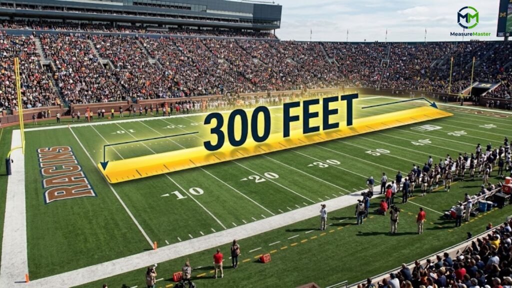 300 feet visualized