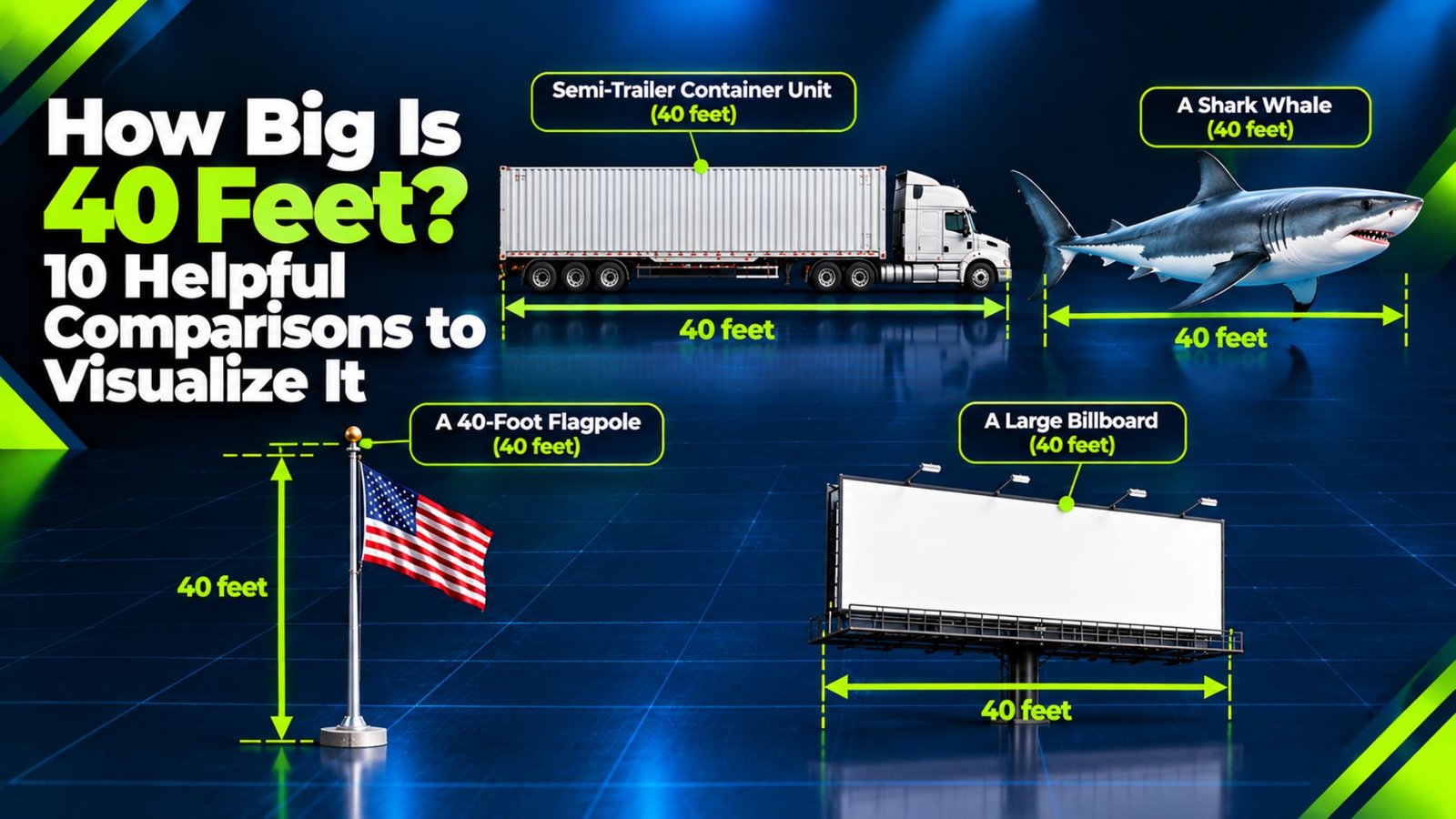 how big is 40 feet