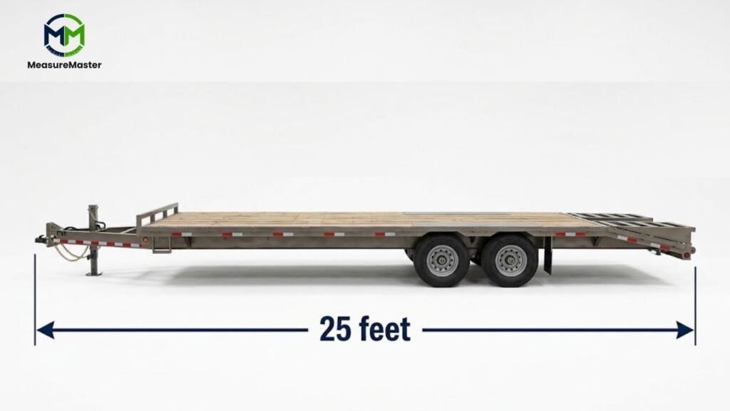 how far is 25 feet