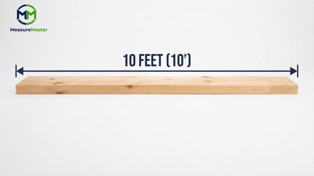 how long is 10 feet visually