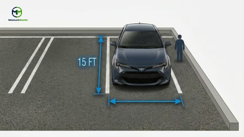 how long is 15 feet visually