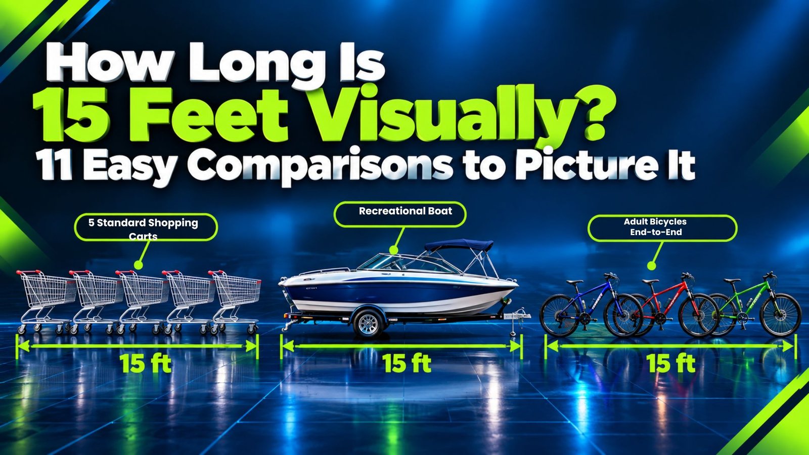 how long is 15 feet