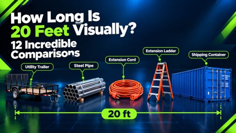 how long is 20 feet