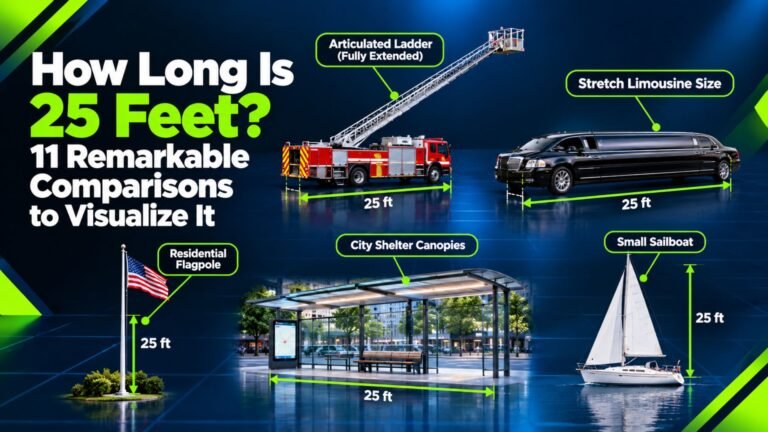 how long is 25 feet